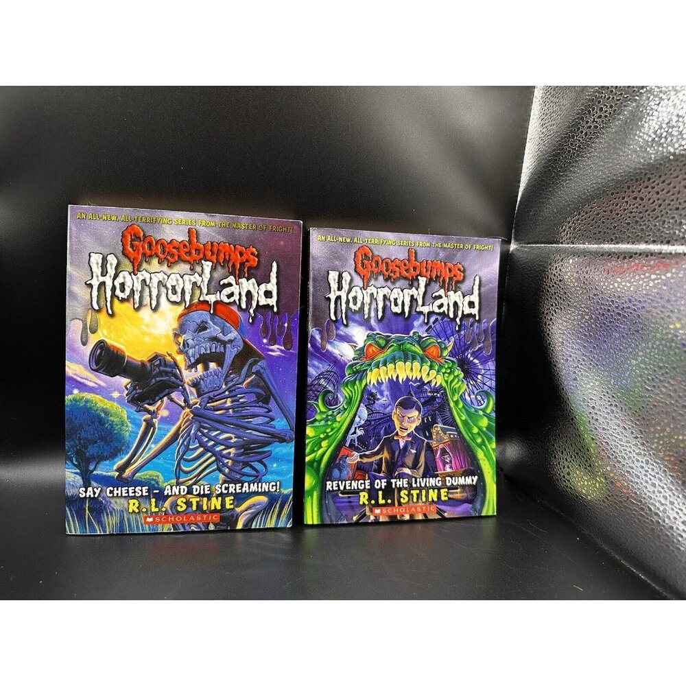 Goosebumps Horror Land Revenge Of The Living Dummy Say Cheese And Die Screaming